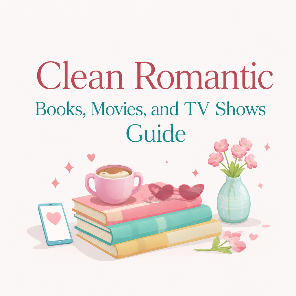Clean romantic books, movies, and tv guide